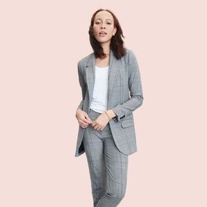 Target a new day plaid blazer size 2